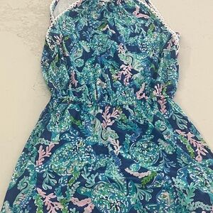 Lilly Pulitzer Sea Life Print Romper